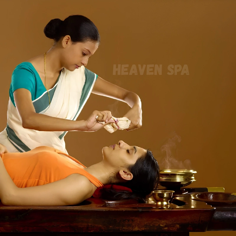 Ayurvedic massage treatment