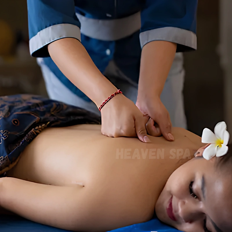 Japanese Shiatsu point massage